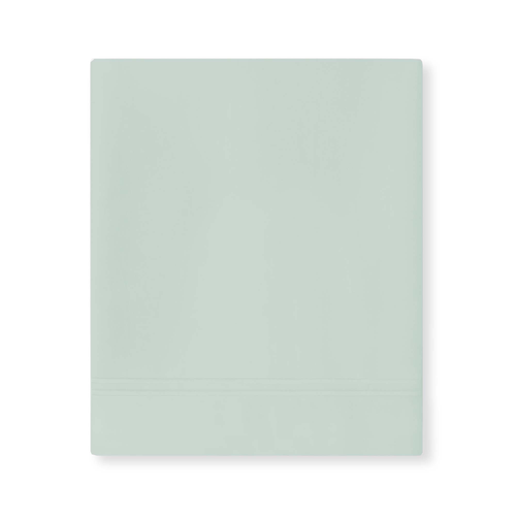 Sábana encimera algodón egipcio Satén 600 H Amalia Home Collection - Verde Cama 200 cm Verde-1