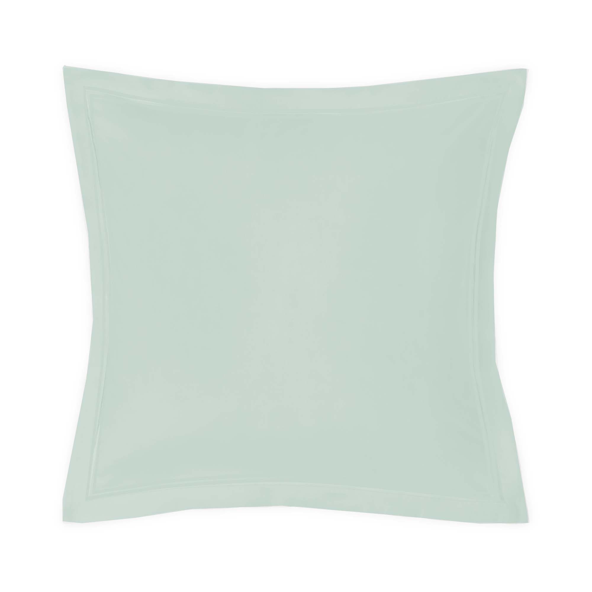 Funda de cuadrante algodón egipcio Satén 600 H Amalia Home Collection - Verde 60 x 60 cm Verde-1