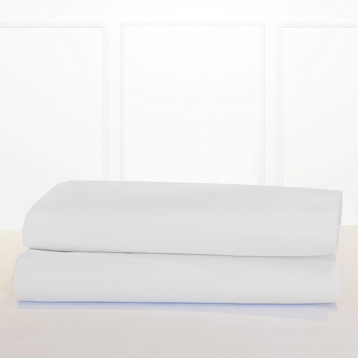 Sábana bajera ajustable algodón egipcio 200 hilos Tacto Bassols - Blanco Cama 90 cm Blanco-2