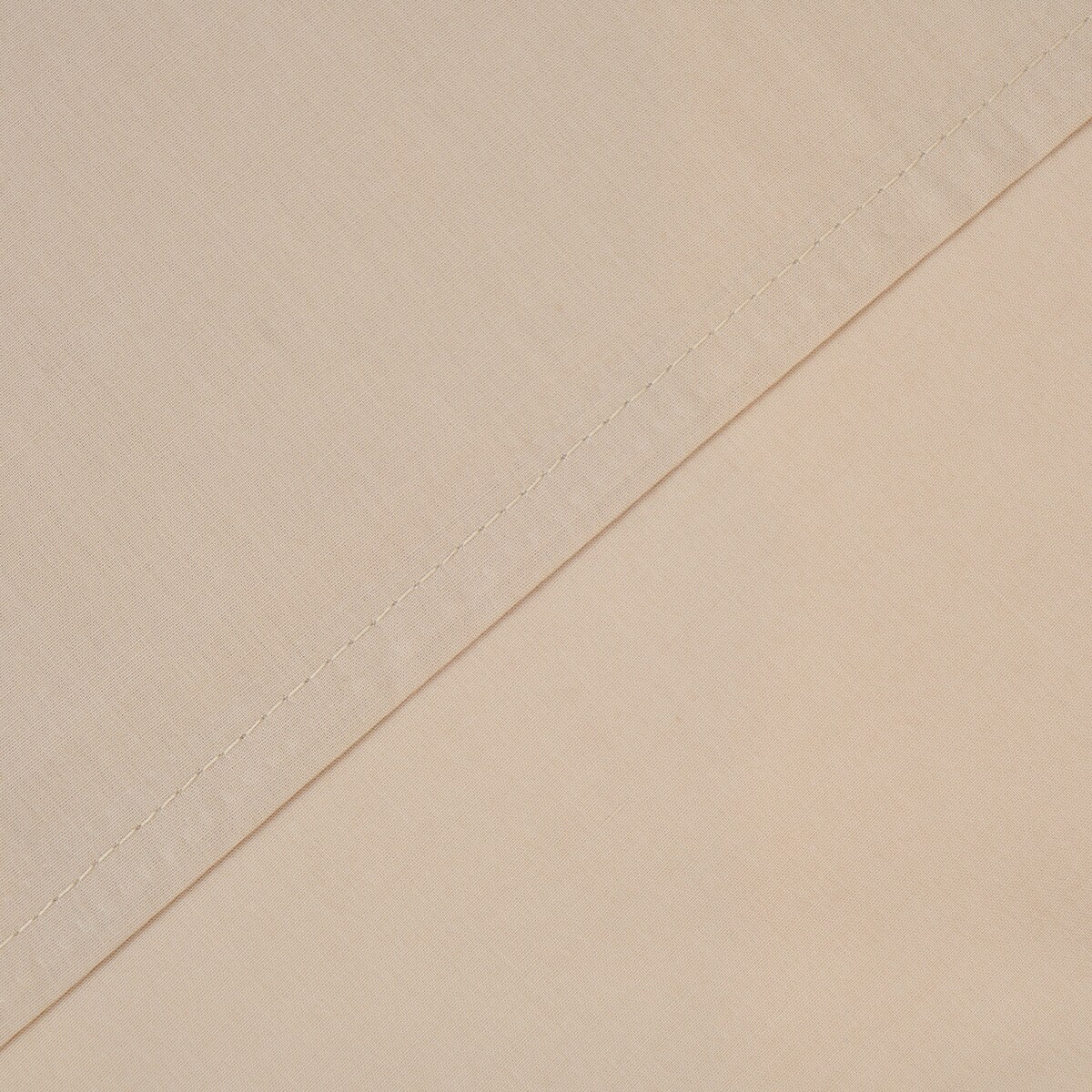 Sábana bajera ajustable algodón egipcio 200 hilos Tacto Bassols - Beige Cama 90 cm Beige-3