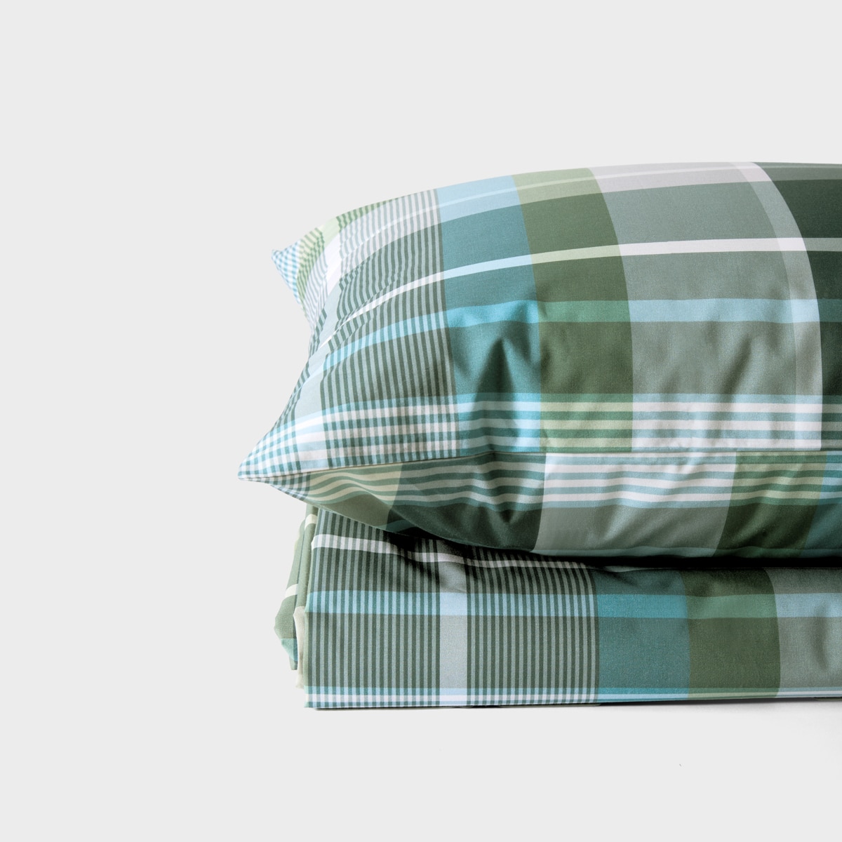 Conjunto de Capa de Edredão de Algodão Spencer Água-2