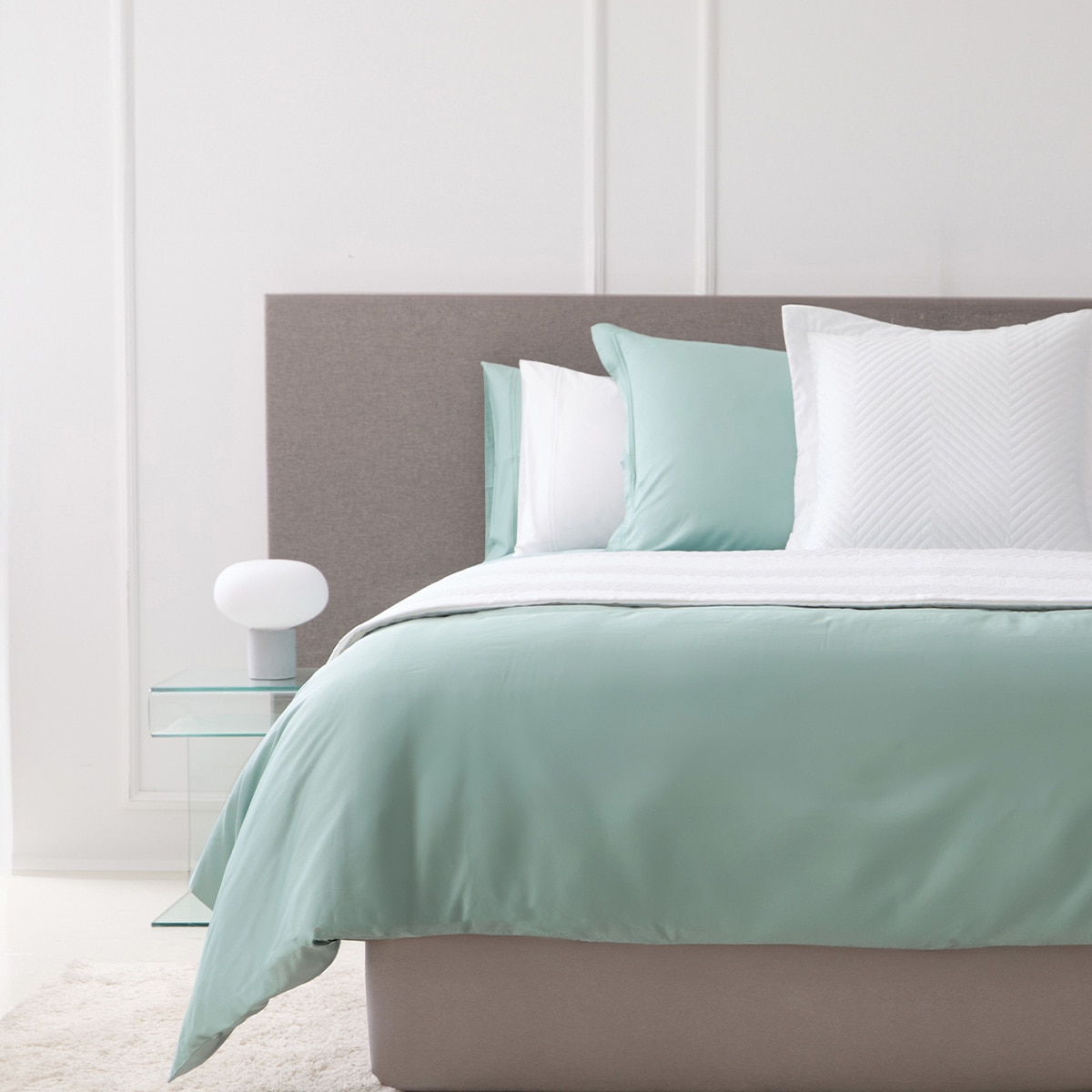 Imagem 0 de Conjunto de Capa de Edredão Prince em Algodão - 400 Fios