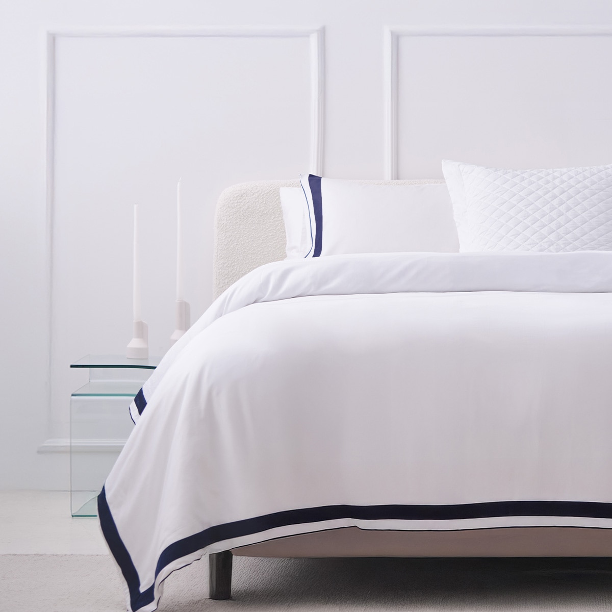 Imagem 0 de Conjunto de Capa de Edredão de Cetim e Algodão Tiffany