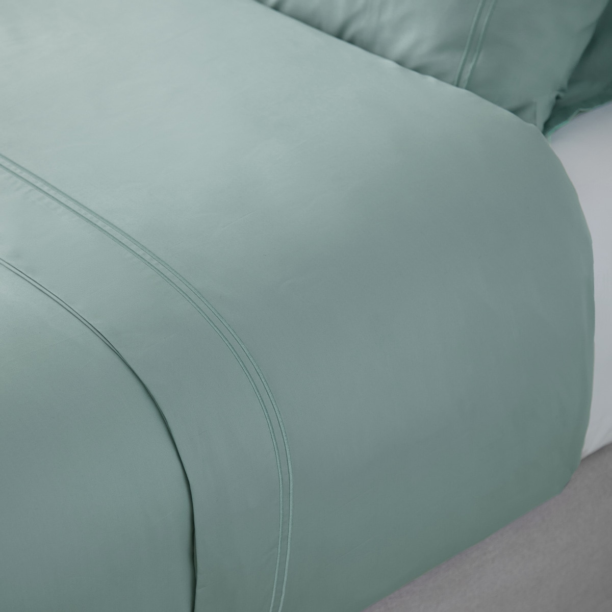 Conjunto de Lençóis Prince em Algodão de 400 Fios Verde-3