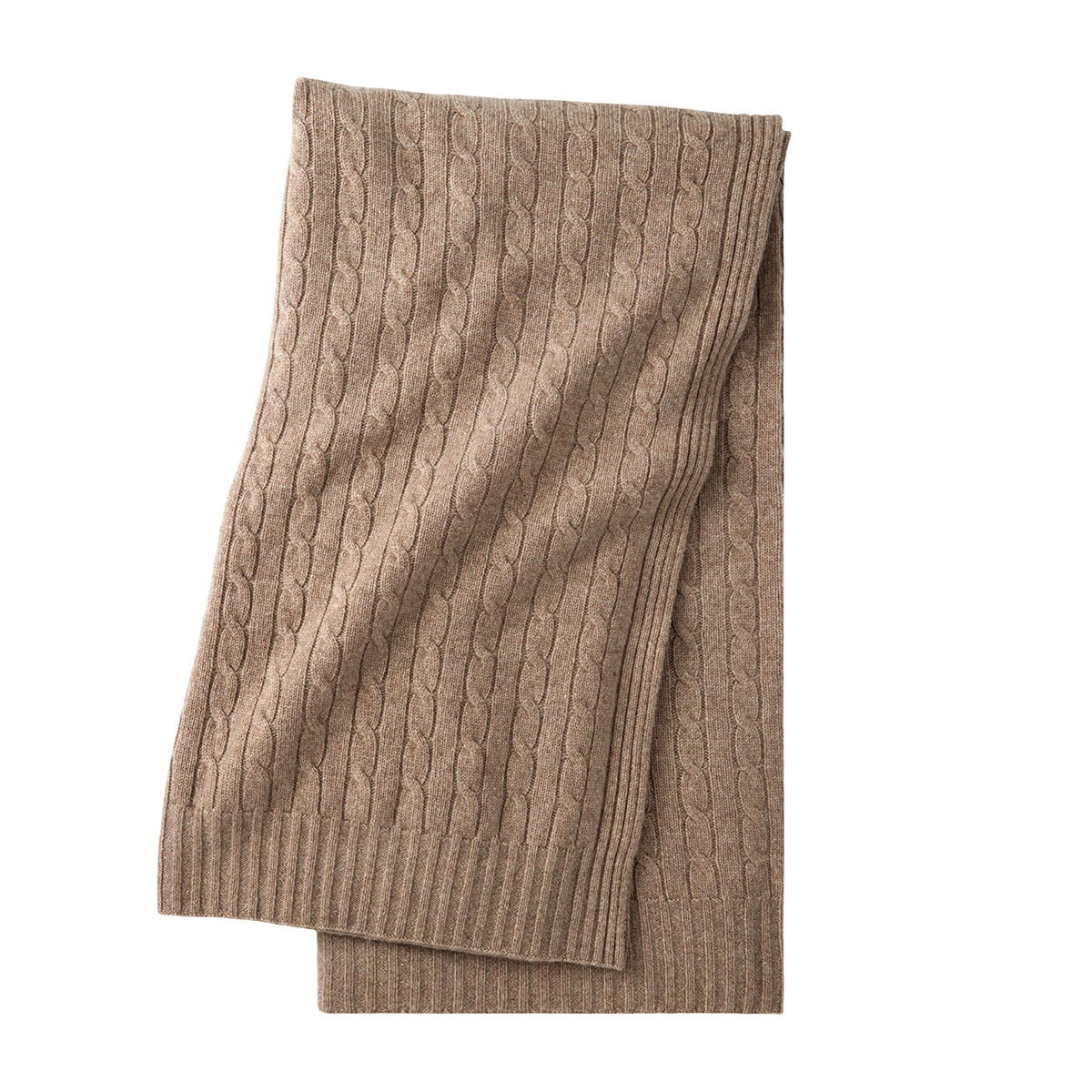 Manta Decorativa Cashmere Natural-1