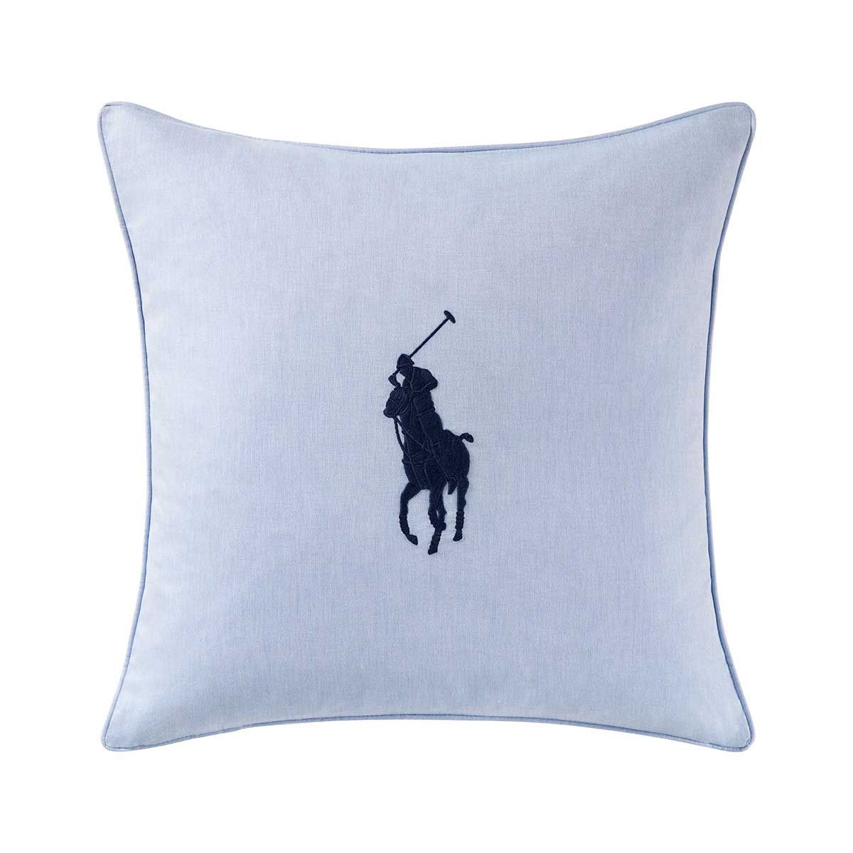 Funda de cojín Oxford Cama Ralph Lauren Home - Azul 50 x 50 cm Azul-1