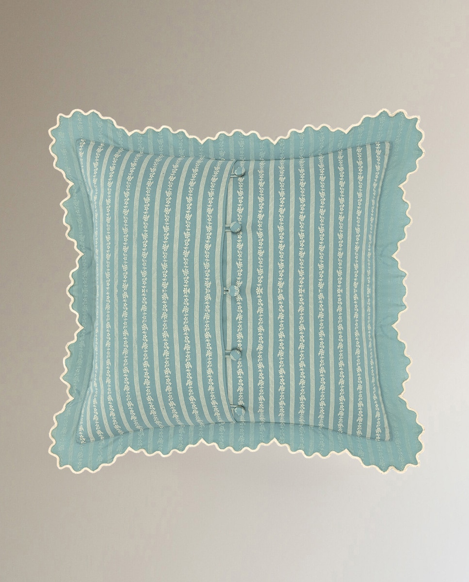Capa de almofada Fitzroy Ralph Lauren Home Azul-2