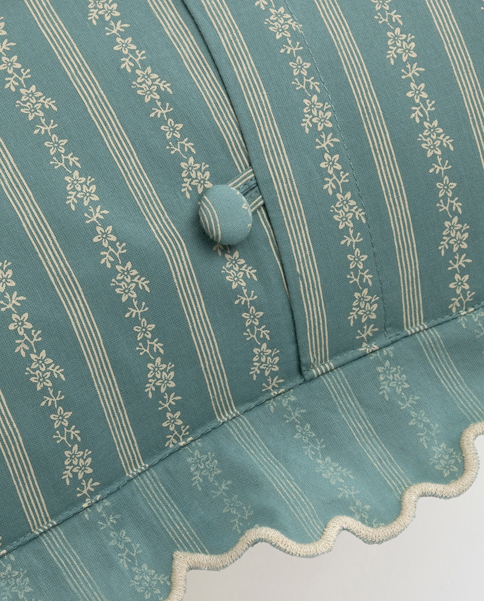 Capa de almofada Fitzroy Ralph Lauren Home Azul-3