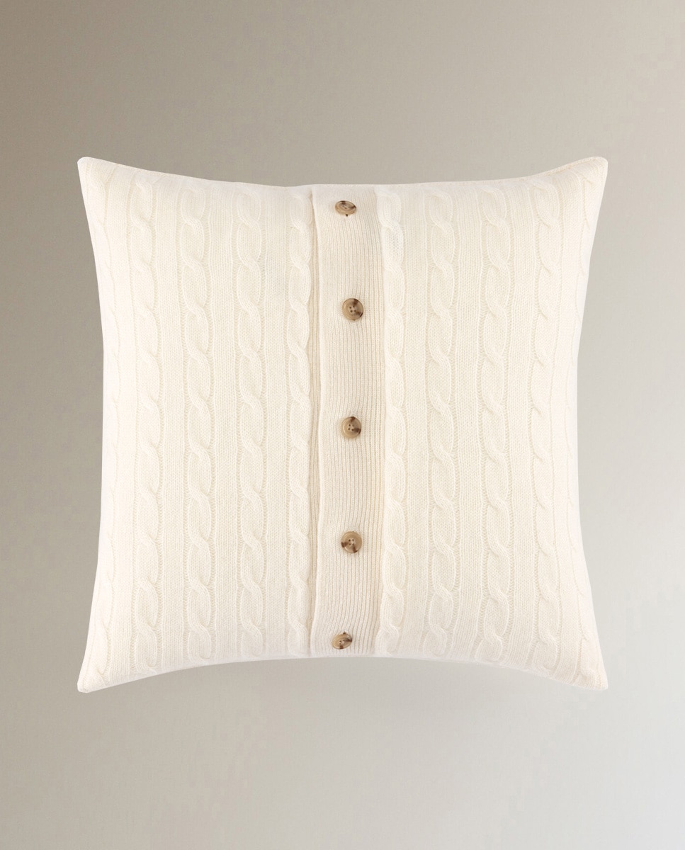 Capa de almofada Cashmere Ralph Lauren Home Cru-2