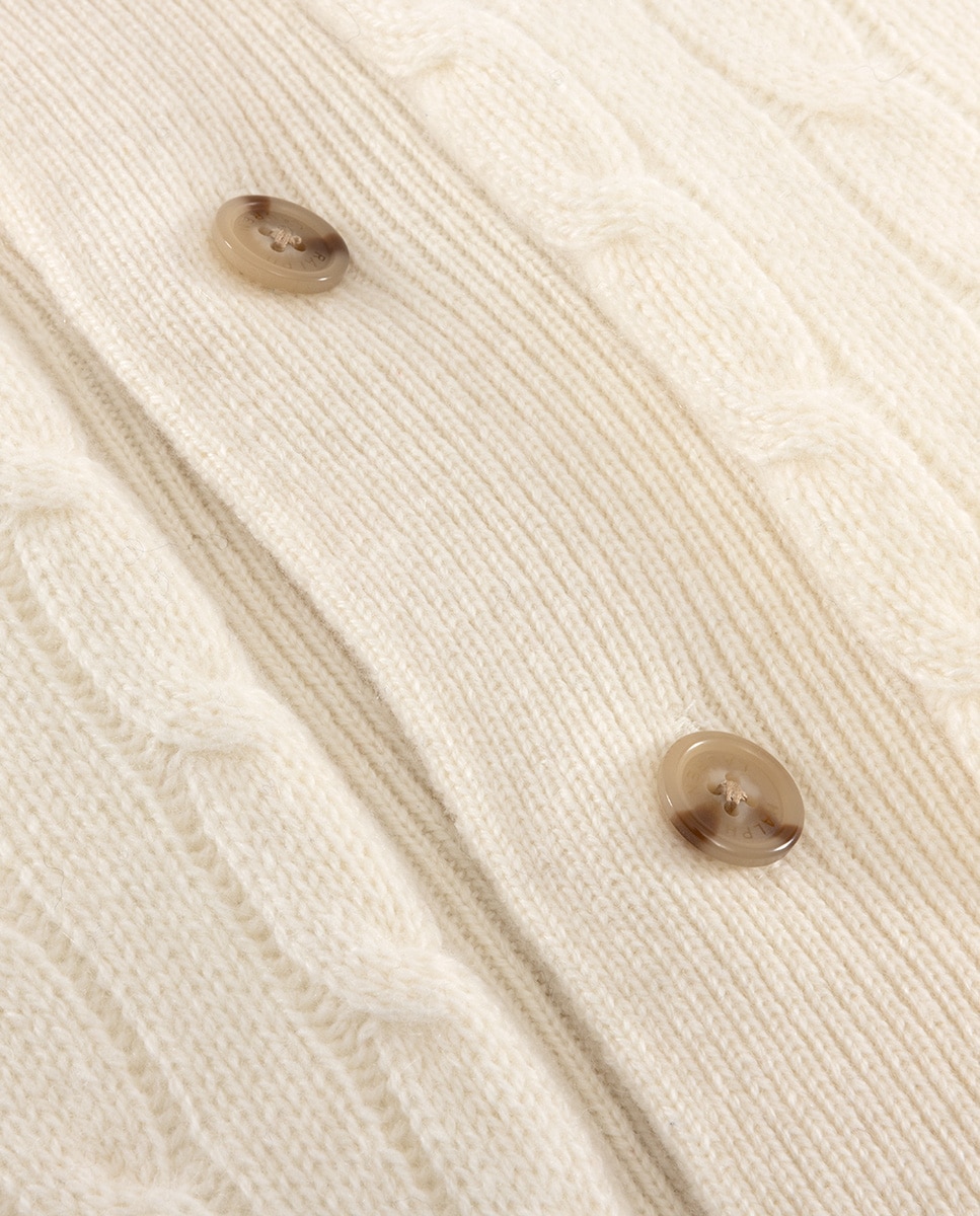 Capa de almofada Cashmere Ralph Lauren Home Cru-3