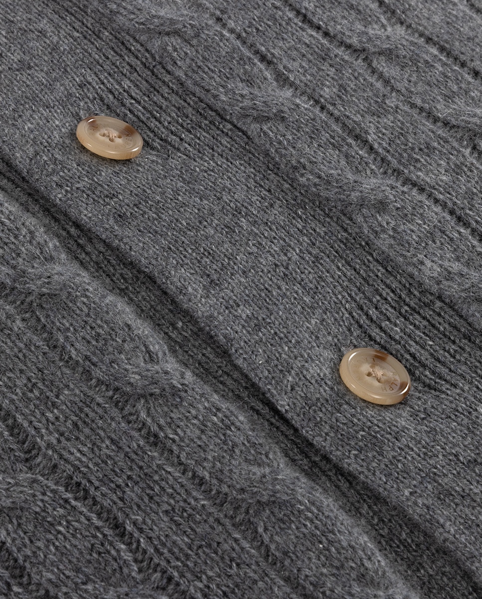 Capa de almofada Cashmere Ralph Lauren Home Cinzento-3