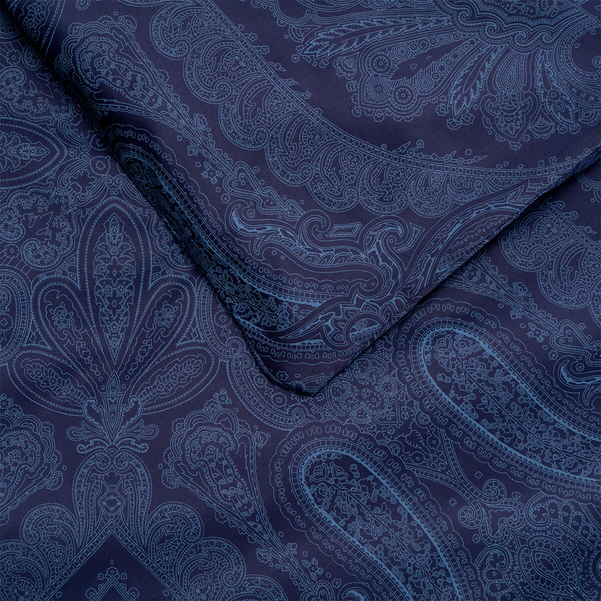 Capa de Edredão em Algodão Orgânico Doncaster Navy-2