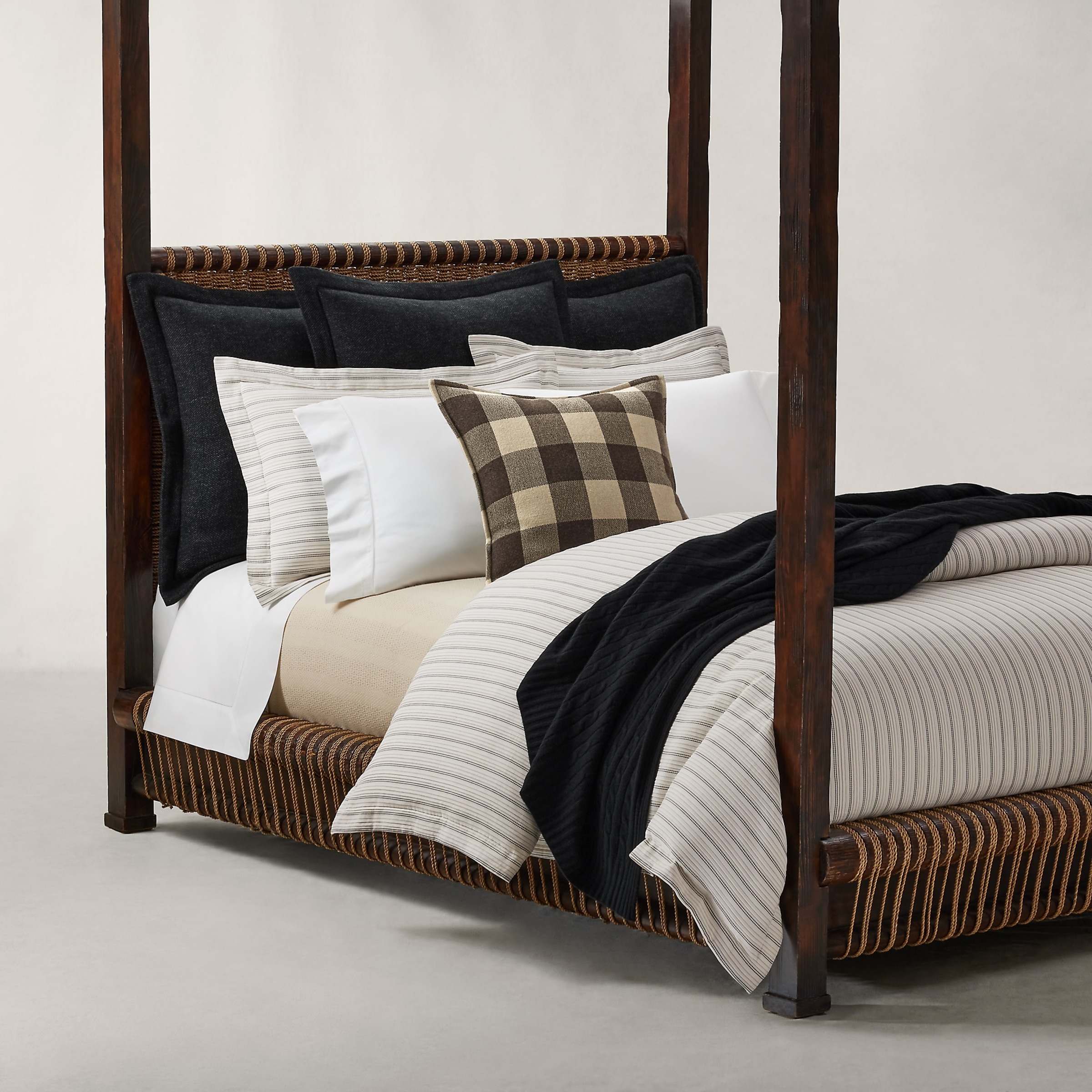 Capa de Edredão de Algodão Canyon Road Creme-1