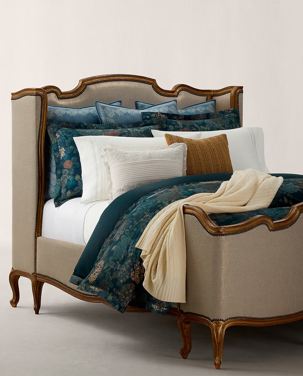 Funda nórdica algodón satén Cordelia Ralph Lauren Home - Multicolor Cama 180 cm Multicolor-2