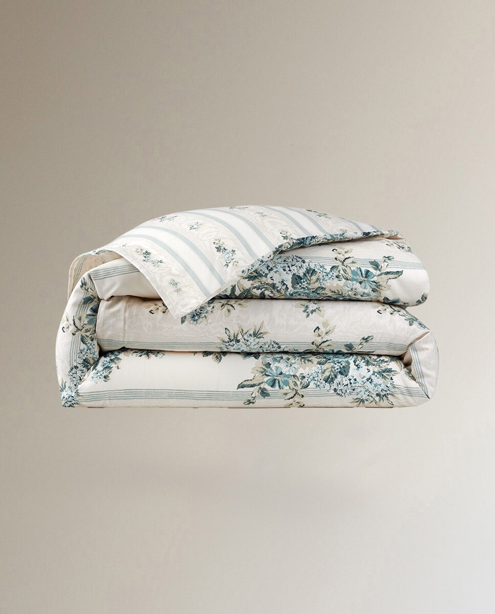 Funda nórdica algodón satén Gabriella Ralph Lauren Home - Multicolor Cama 150 cm Multicolor-3