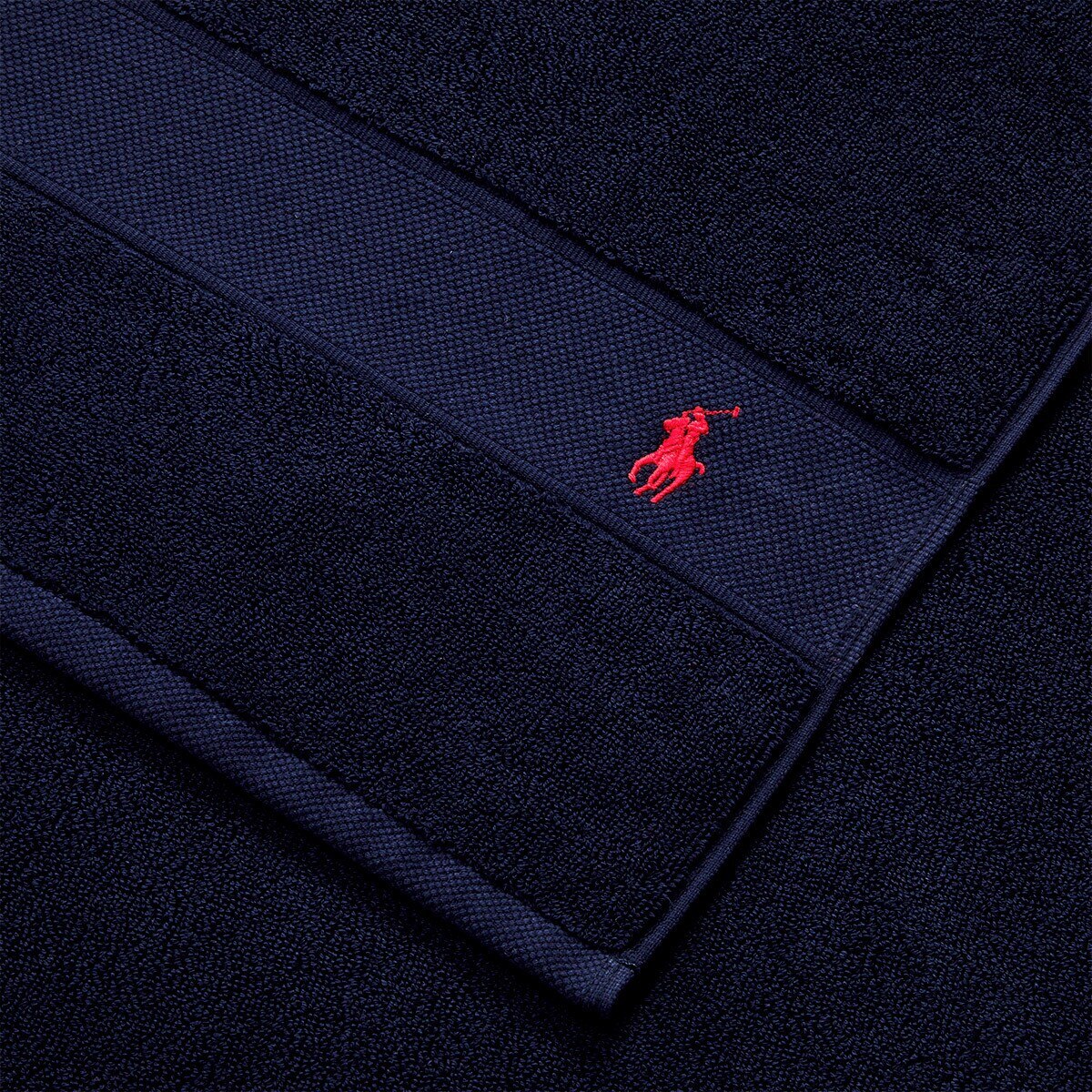 Toalla de baño algodón 600 gr/m² Polo Player Ralph Lauren Home - Marino Tocador Marino-3