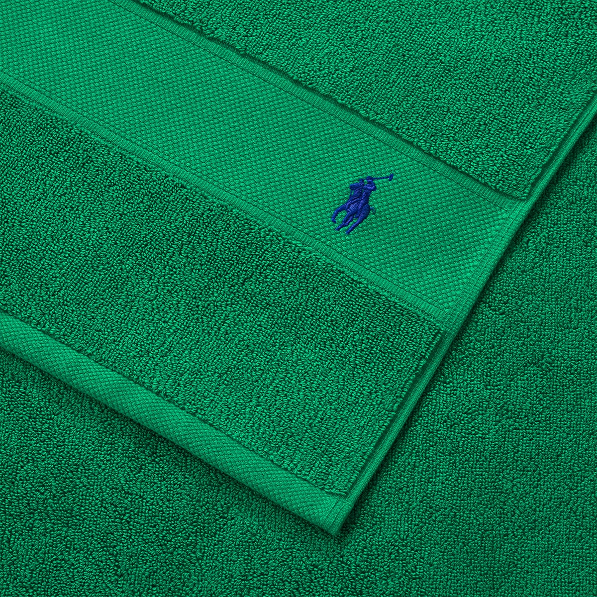 Toalha de Banho de Algodão Polo Player 24 - 600 g/m2 Verde Bilhar-3
