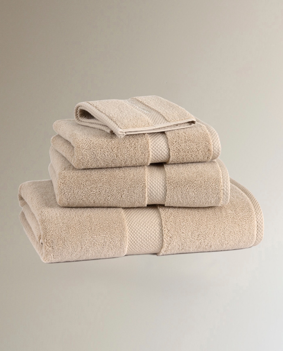 Toalla de baño algodón 750 gr/m2 Dulaney Ralph Lauren Home - Beige Tocador Beige-1