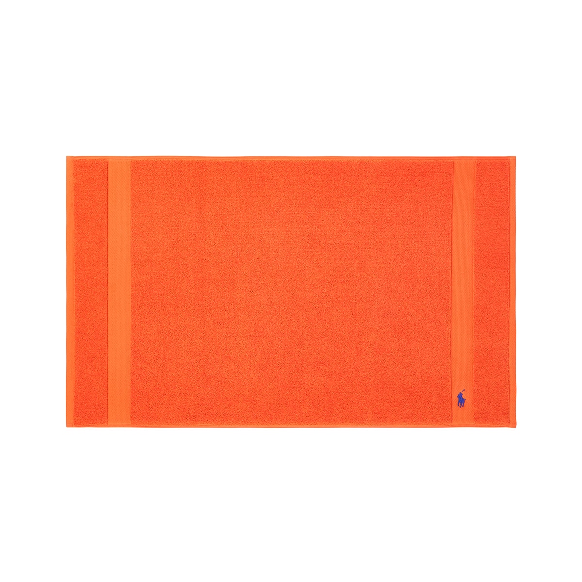 Alfombra de baño algodón Polo Player Ralph Lauren Home - Naranja 55 x 90 cm Naranja-1