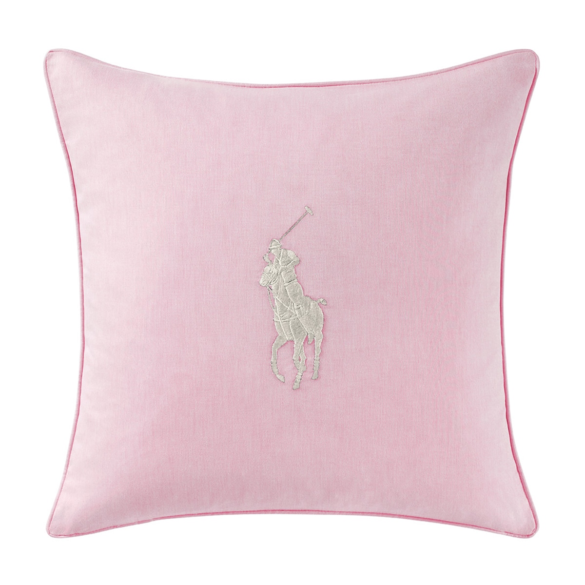 Funda de cojín Oxford Cama Ralph Lauren Home - Rosa 50 x 50 cm Rosa-1