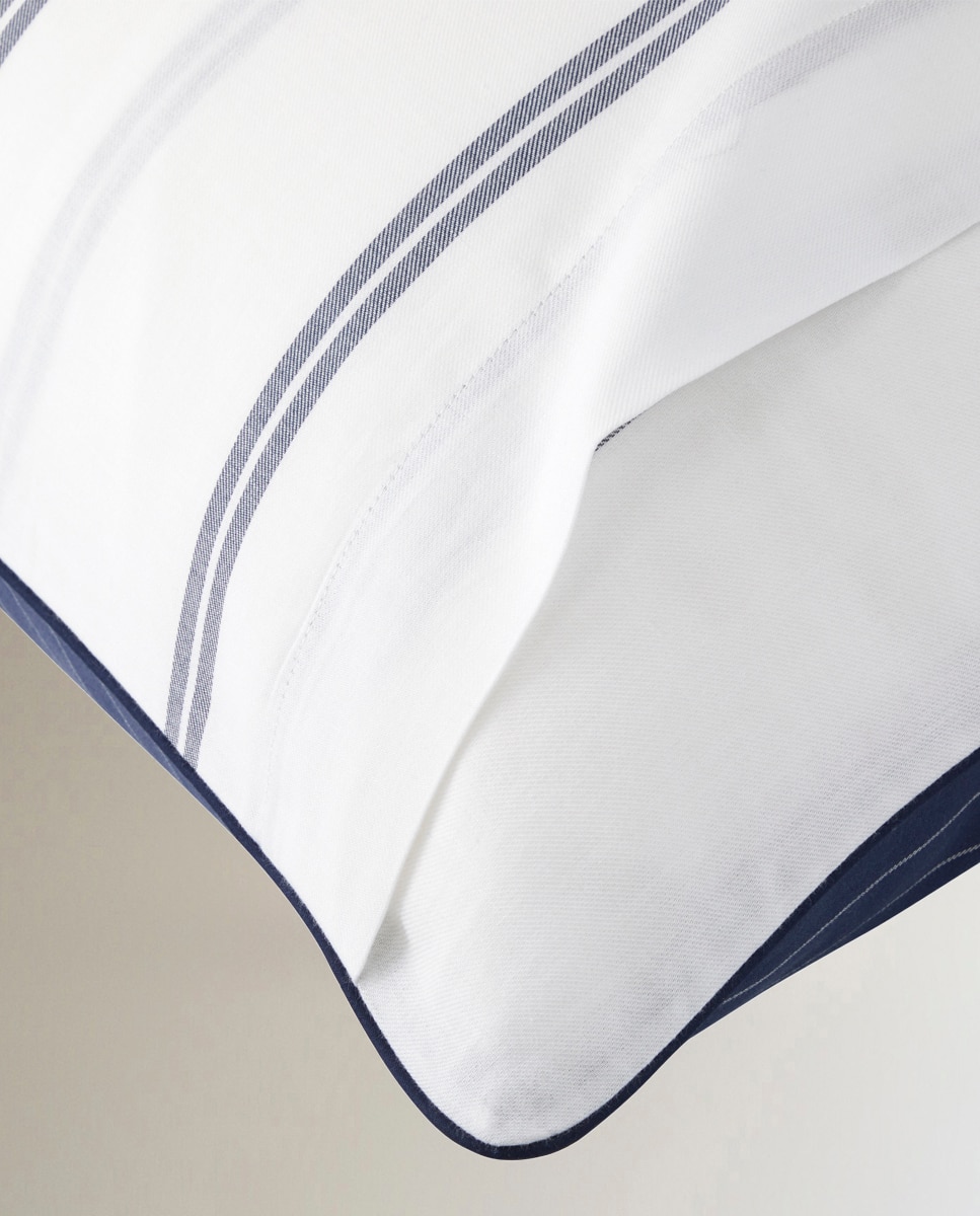 Funda de cuadrante algodón Kerrigan Ralph Lauren Home Azul 65 x 65 cm Azul-3
