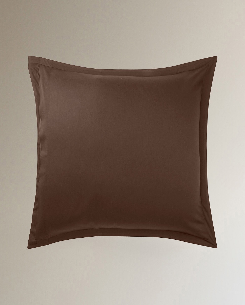 Capa de almofada em algodão jacquard Hartleigh Ralph Lauren Home Castanho-2