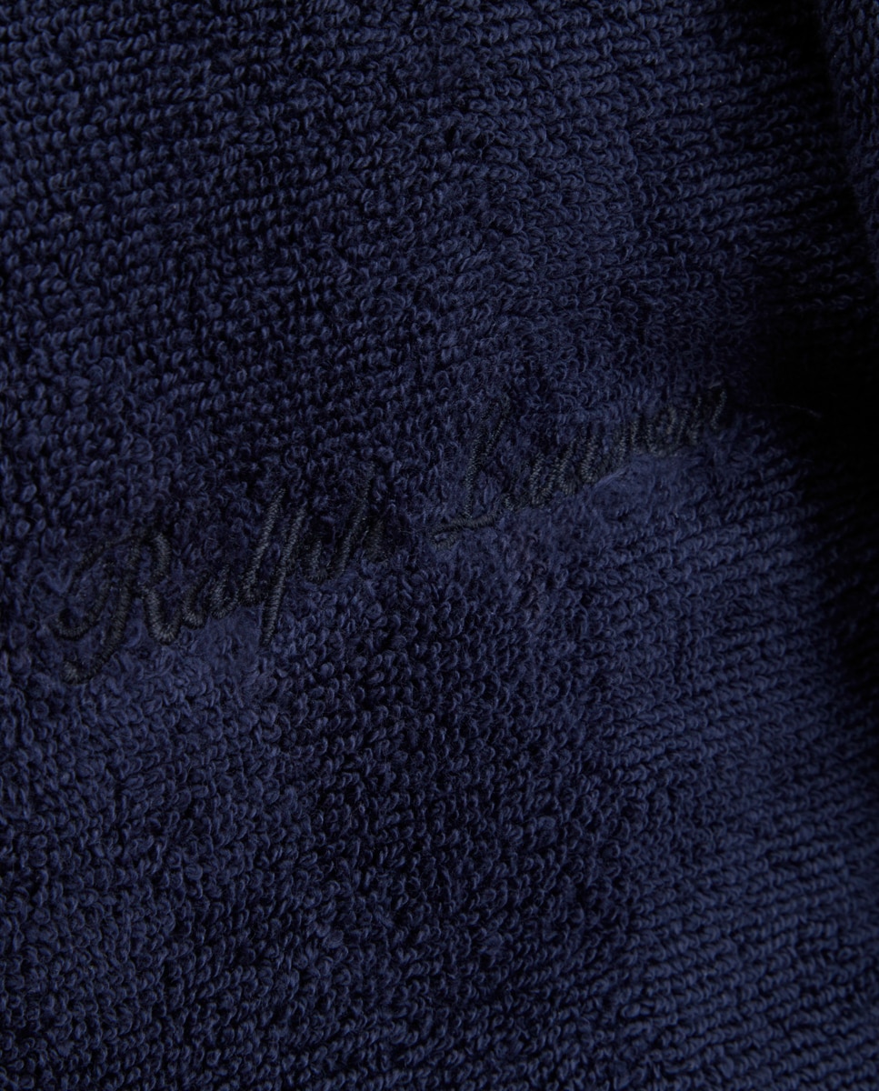 Albornoz algodón 430 gr/2 Dulaney Ralph Lauren Home - Azul noche M Azul noche-3
