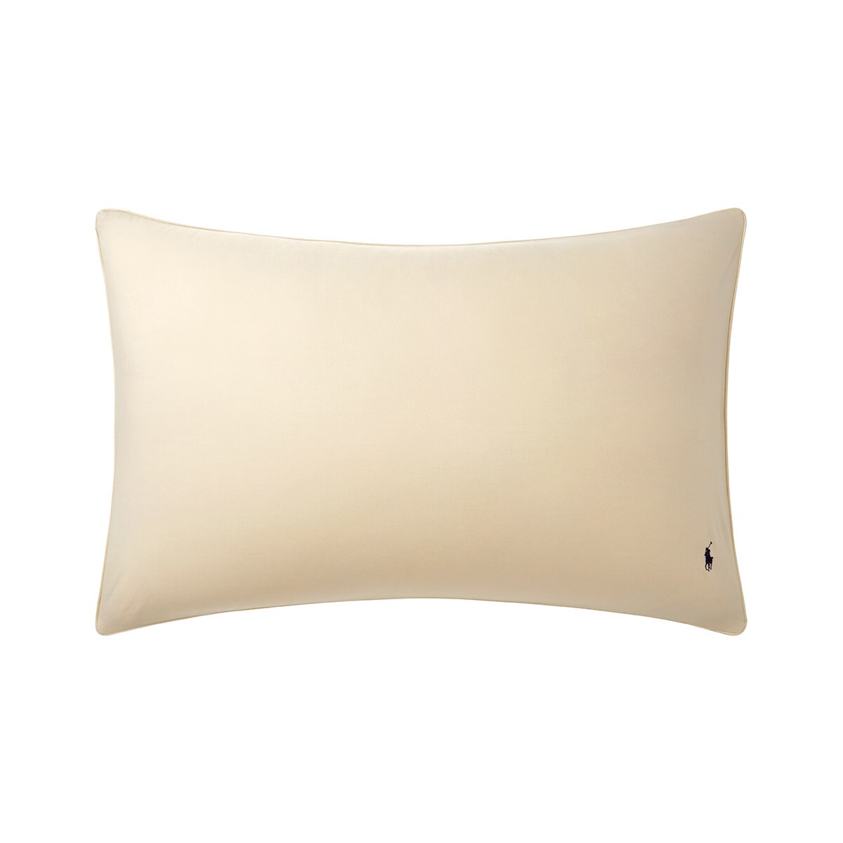 Funda de almohada algodón percal Player Ralph Lauren Home Roble-1