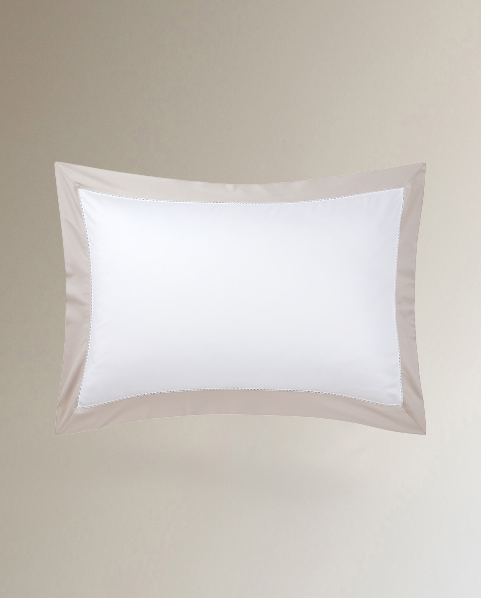 Imagen 0 de Funda de almohada algodón satén Langdon Ralph Lauren Home Multicolor