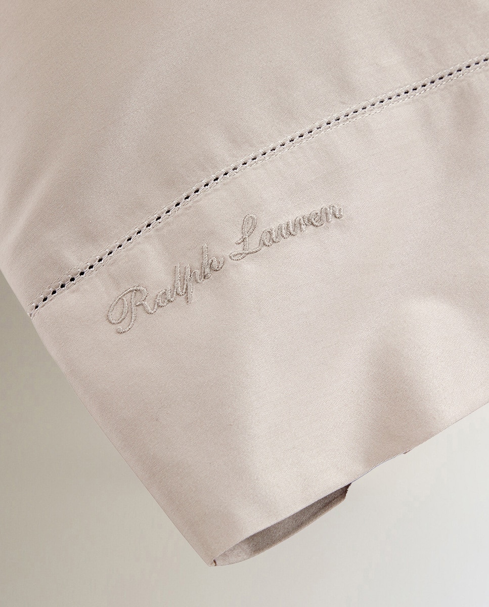 Juego de dos fundas de almohada algodón satén RL 624 Ralph Lauren Home - Beige 50 x 75 cm Beige-2