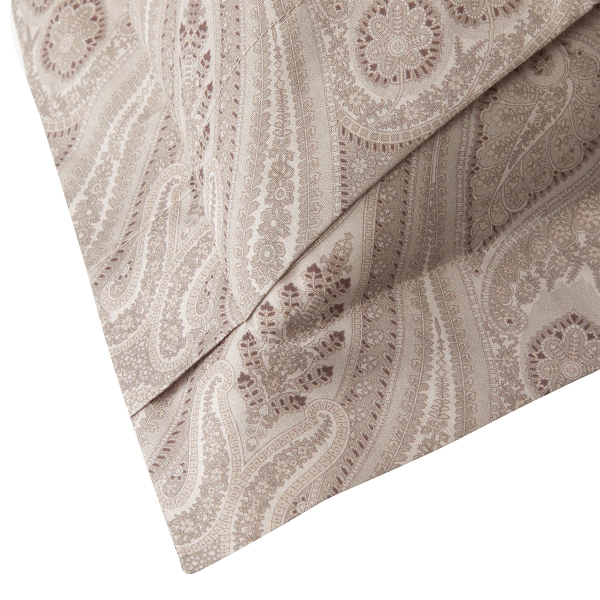 Fronha de Algodão e Cetim Beaumont Pedra-2