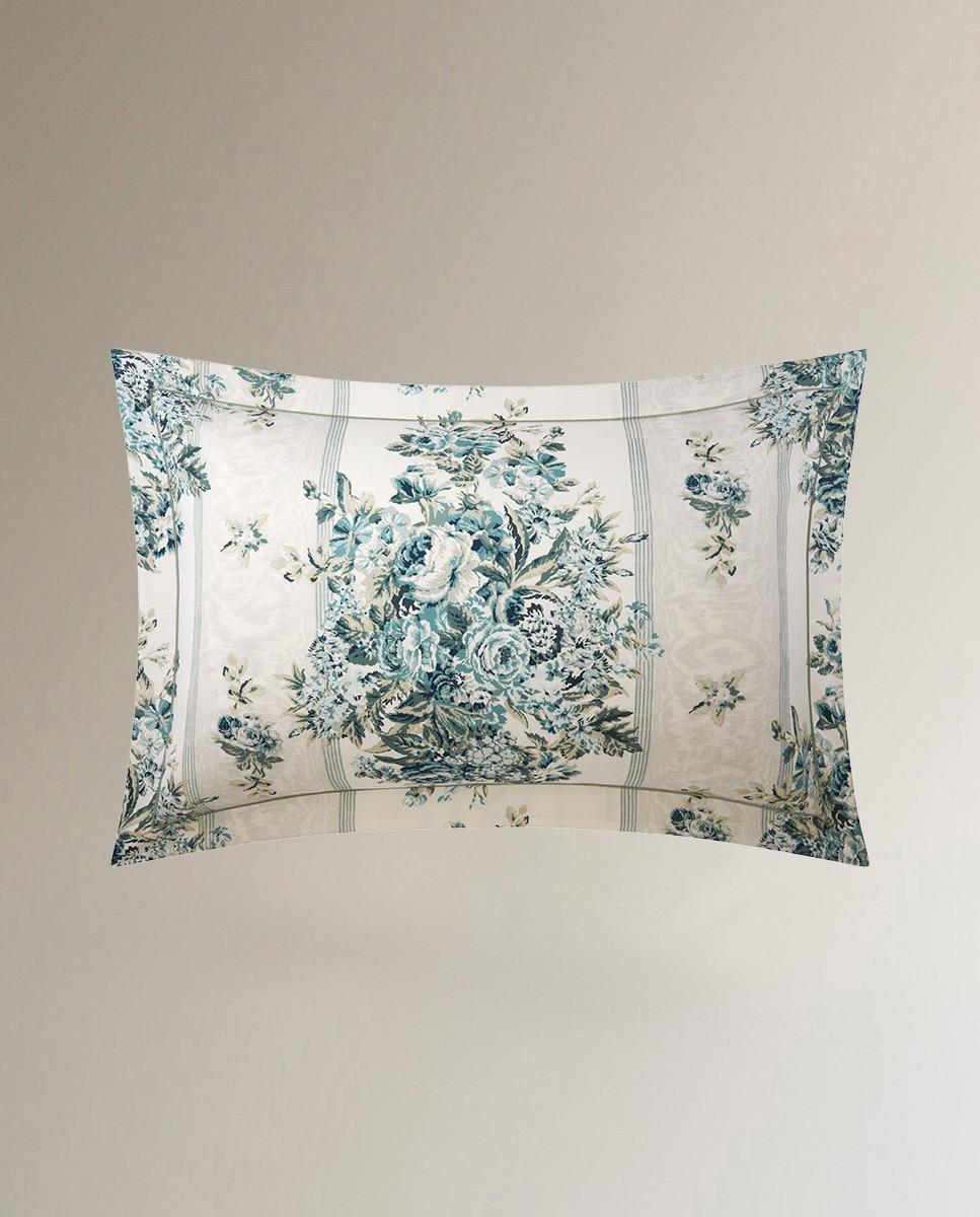 Imagen 0 de Funda de almohada algodón satén Gabriella Ralph Lauren Home Multicolor