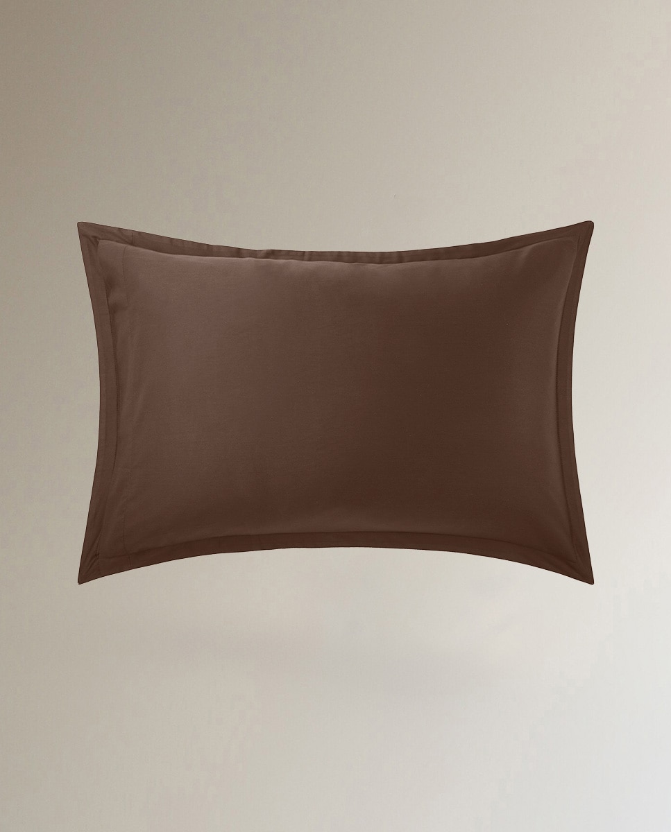 Imagen 2 de Funda de almohada algodón jacquard Hartleigh Ralph Lauren Home - Marrón 50 x 75 cm Marrón