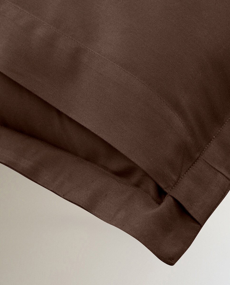 Imagen 3 de Funda de almohada algodón jacquard Hartleigh Ralph Lauren Home - Marrón 50 x 75 cm Marrón