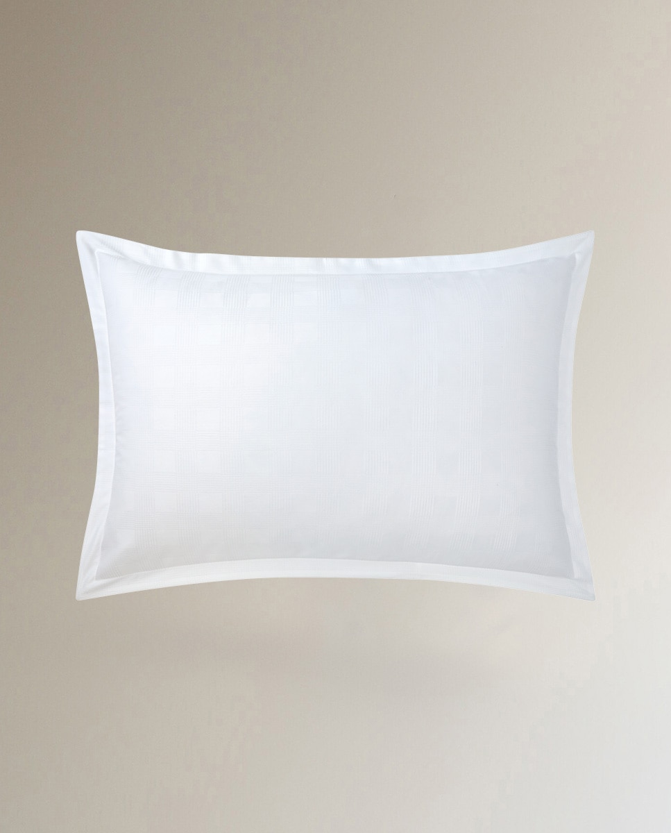 Imagen 0 de Funda de almohada algodón jacquard Hartleigh Ralph Lauren Home Blanco