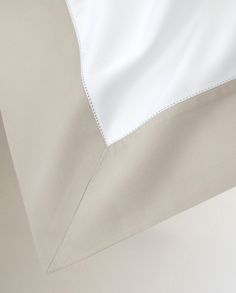 Sábana encimera algodón satén Langdon Ralph Lauren Home - Multicolor Cama 150 cm Multicolor-3