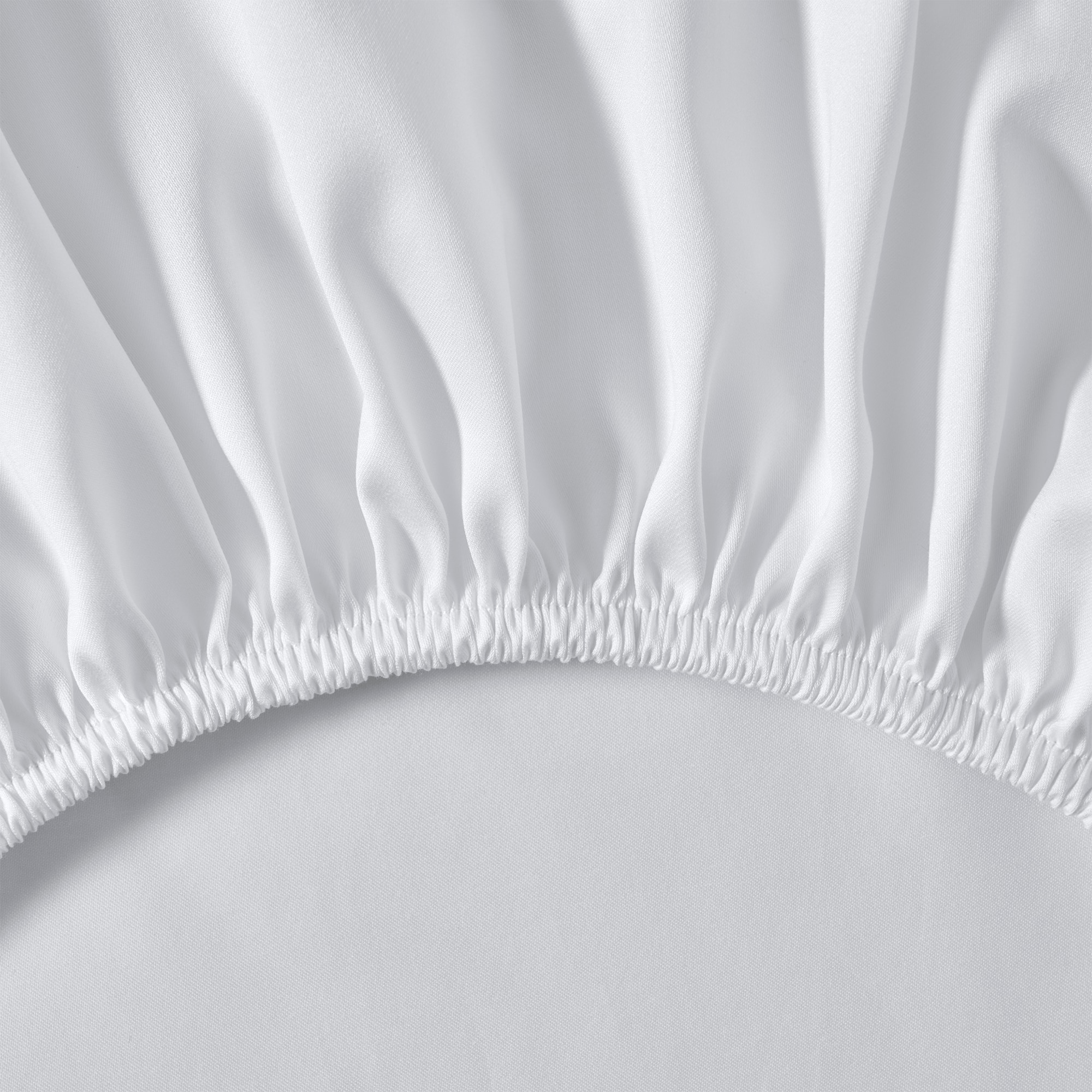 Lençol de Baixo de Algodão Acetinado RL 624 Branco-3