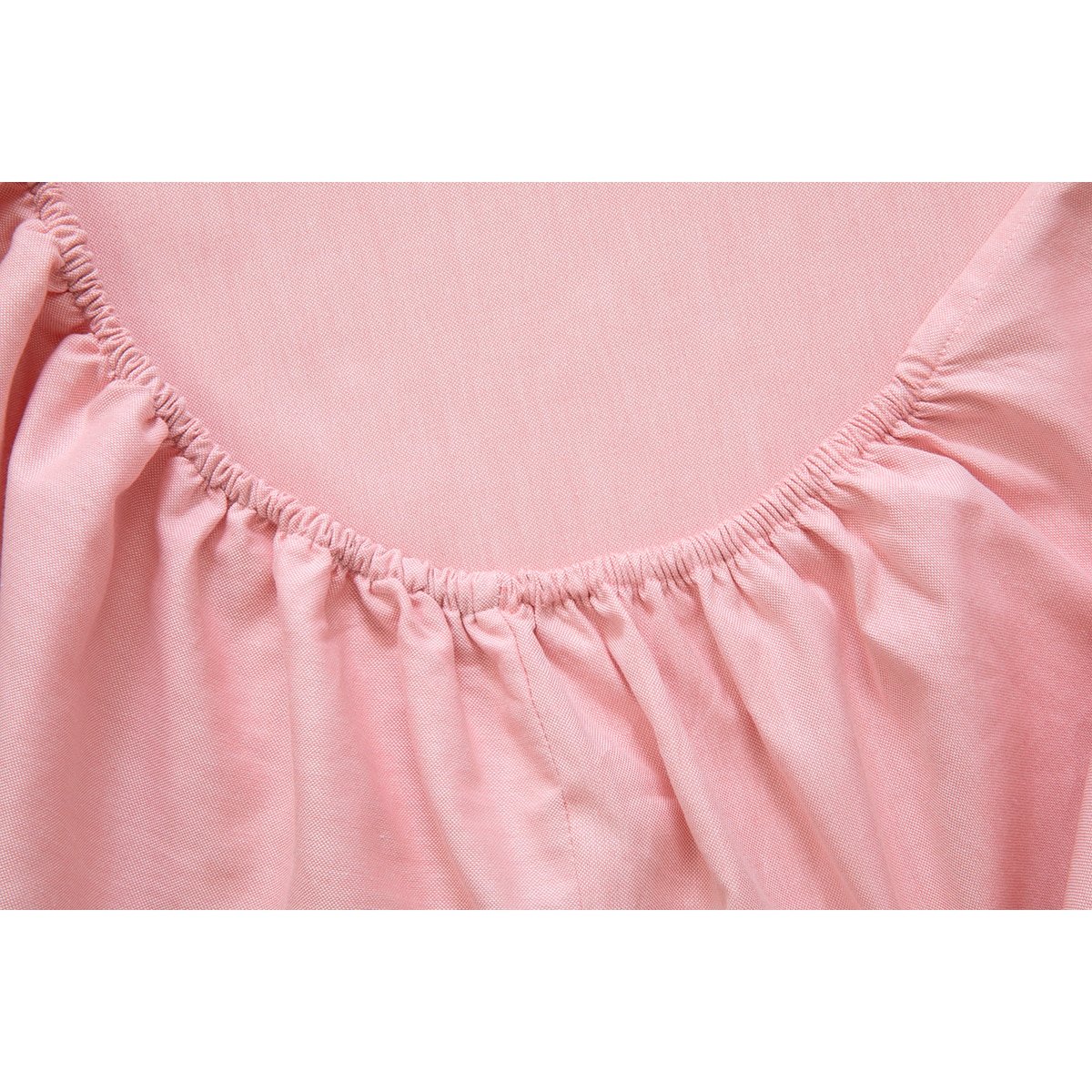 Sábana bajera ajustable algodón egipcio Oxford Solid Ralph Lauren Home - Rosa Cama 180 cm Rosa-2