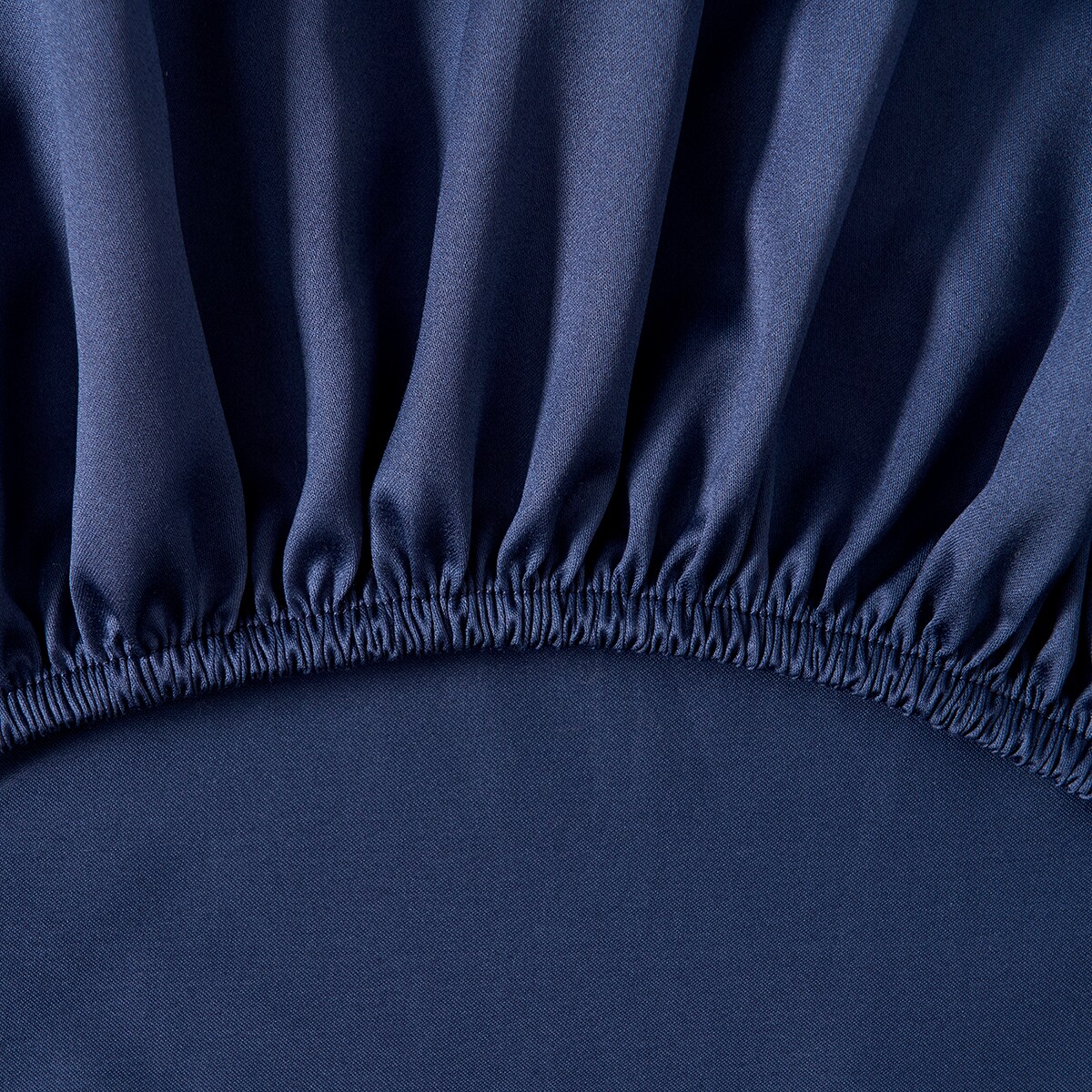 Lençol de Baixo Ajustável em Cetim de 624 Fios RL 624 Navy-2