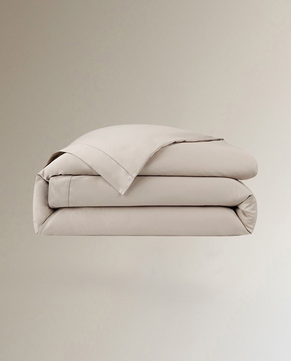 Funda nórdica algodón satén RL 624 Ralph Lauren Home - Beige Cama 150 cm Beige-3