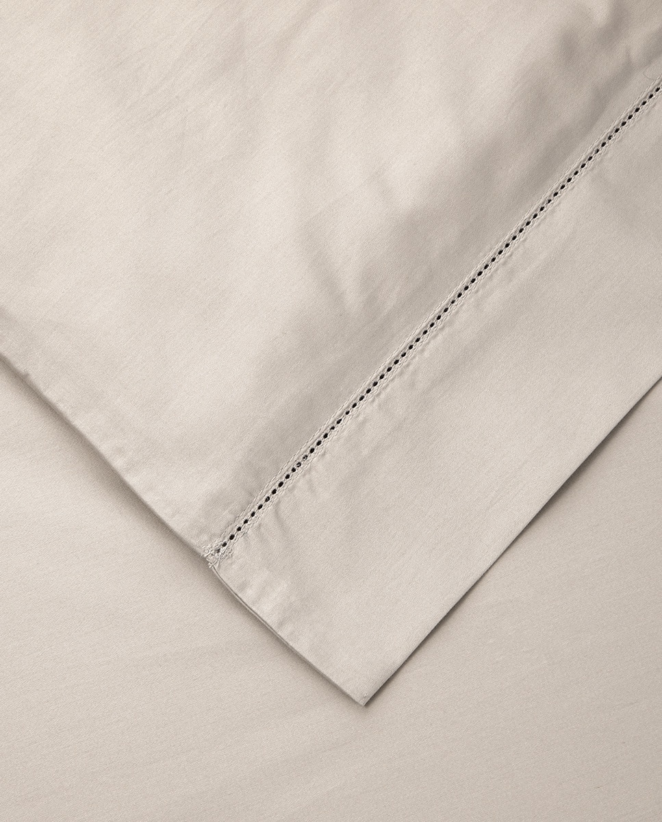 Funda nórdica algodón satén RL 624 Ralph Lauren Home - Beige Cama 150 cm Beige-4