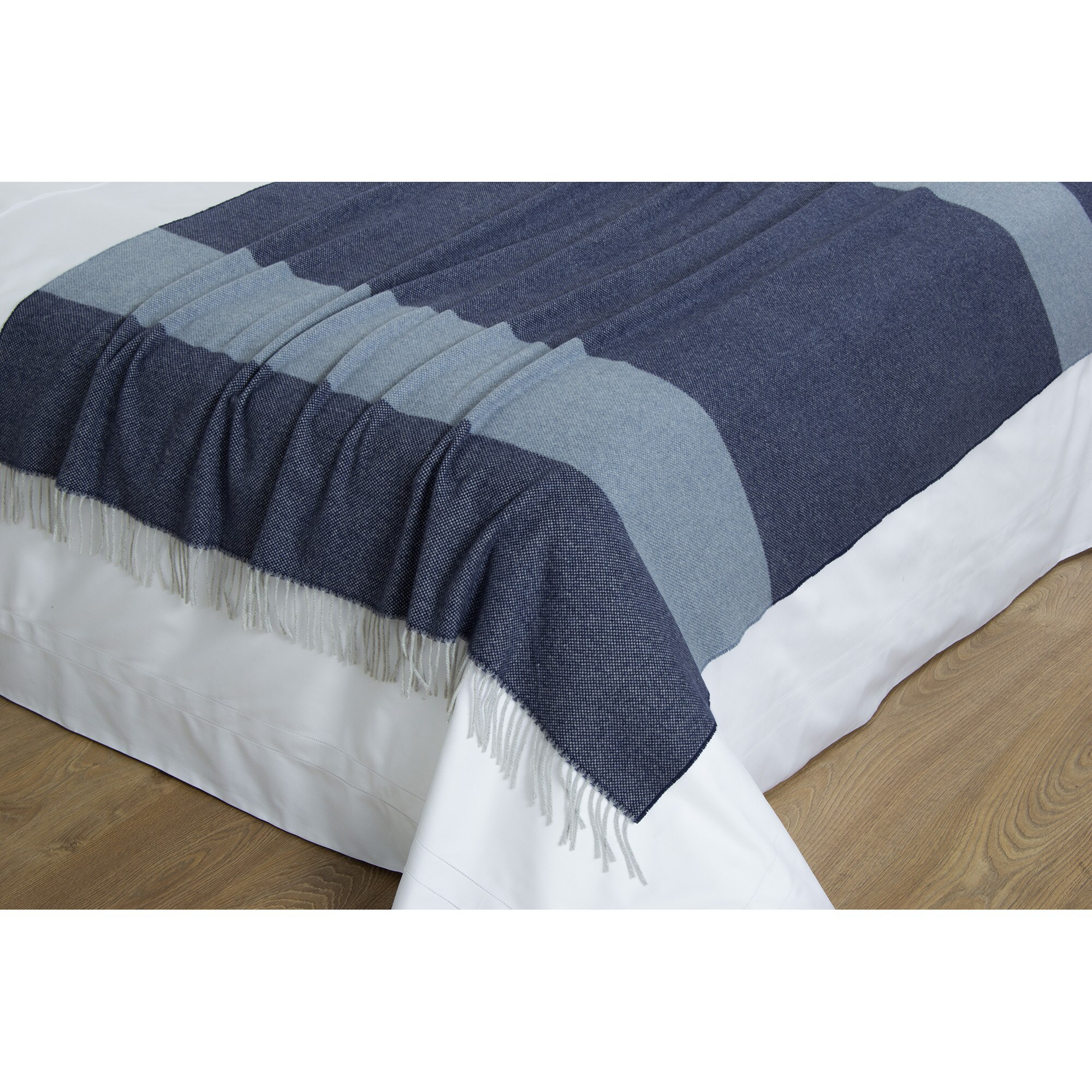 Manta decorativa Balze Frette - Gris 130 x 190 cm Gris-2