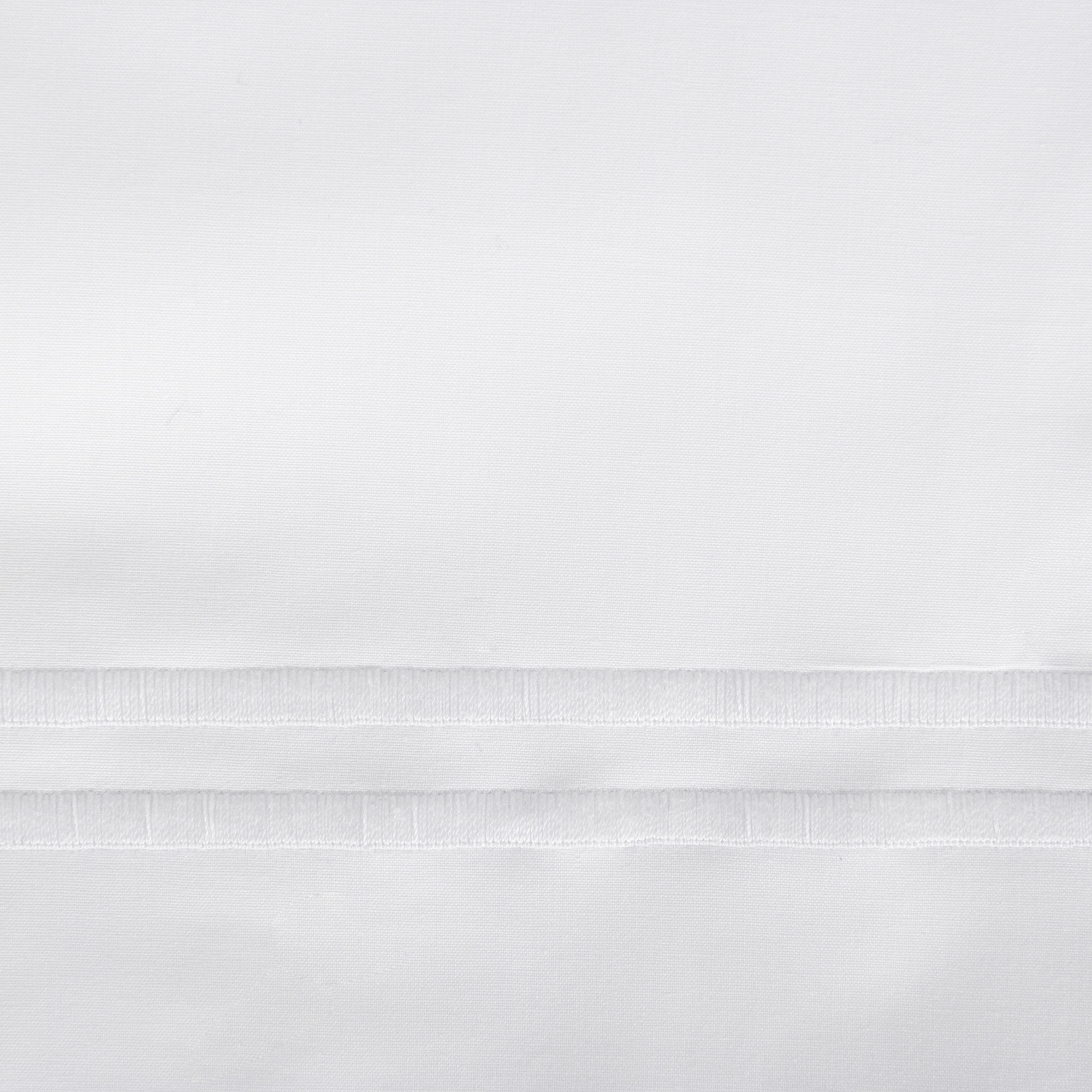 Conjunto de Lençóis com Lençol Ajustável de Algodão Percal Hotel Classic Branco-4