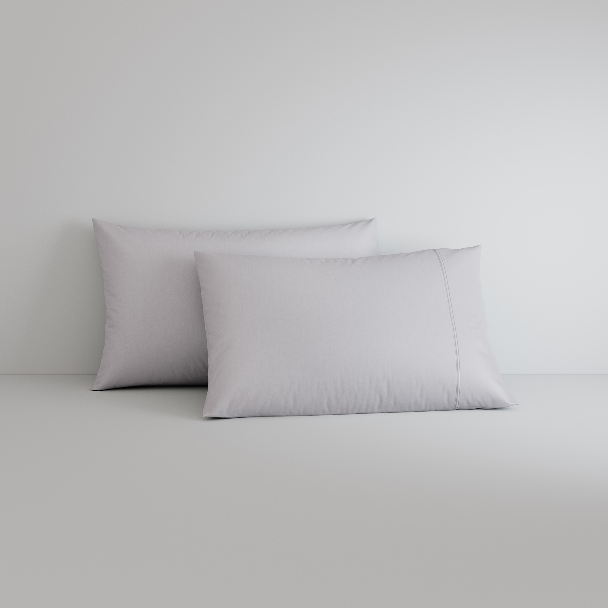 Conjunto de Lençóis de Algodão Acetinado 375 Fios Silver-2