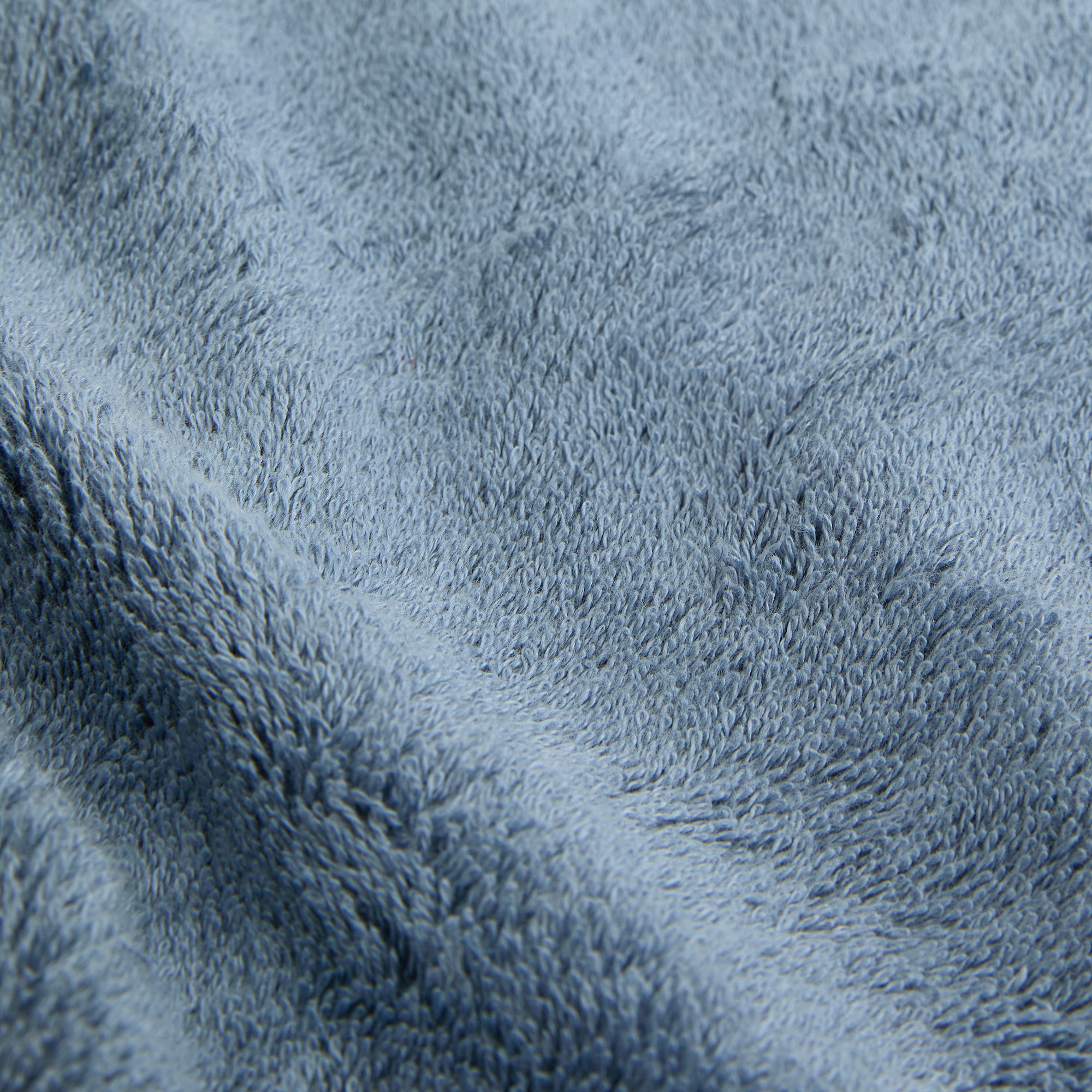 Conjunto de 2 Toalhas de Bidé de Algodão e Tencel 650 g/m2 Eris Soft Azul-3