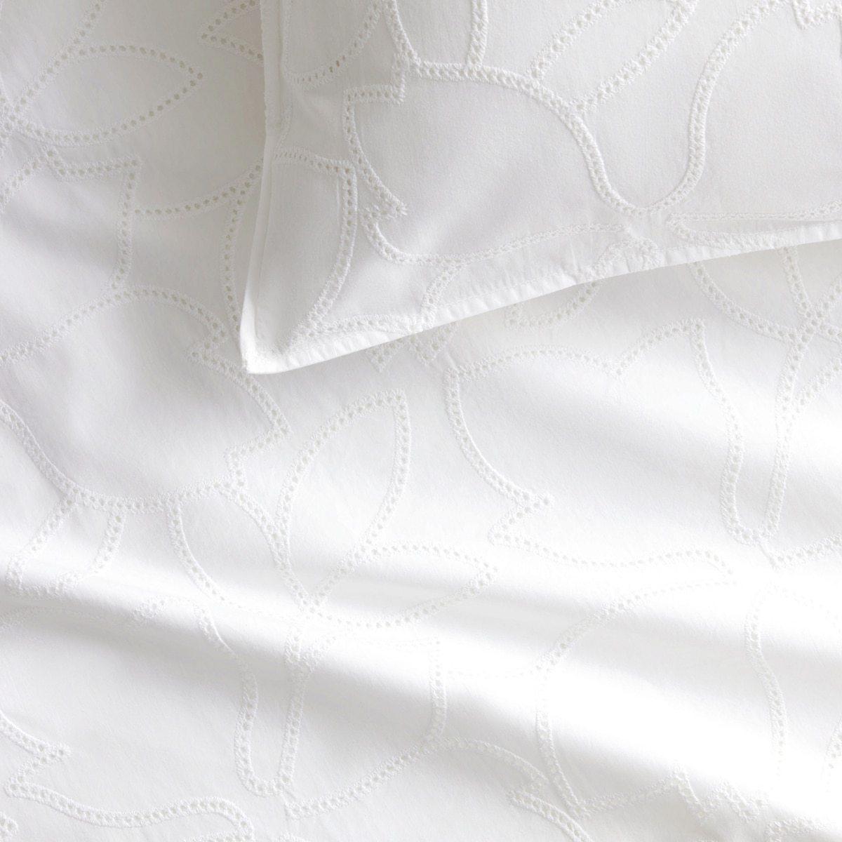 Funda de cuadrante algodón Jaymes Sheridan Blanco-3