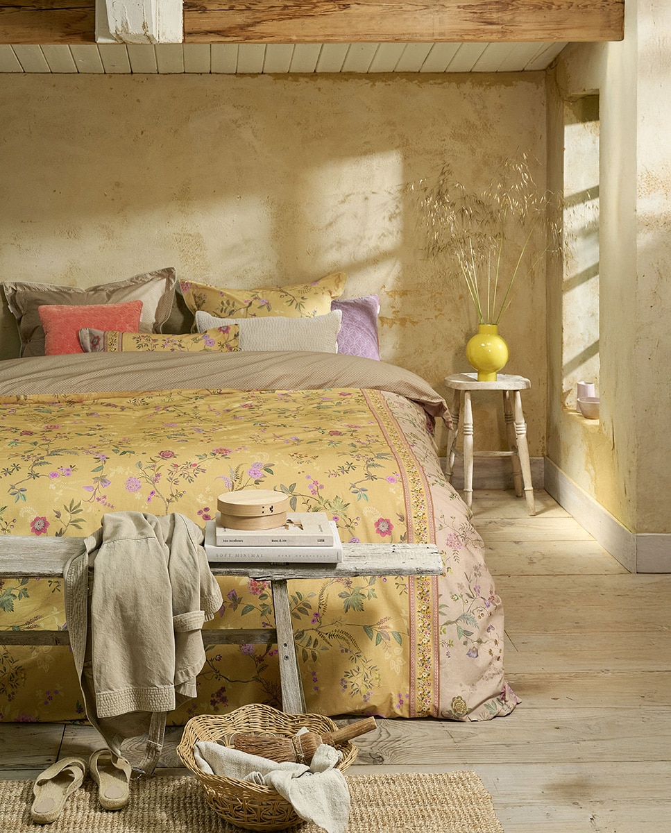 Imagem 0 de Conjunto de Capa de Edredão de Algodão Bodhi Flower