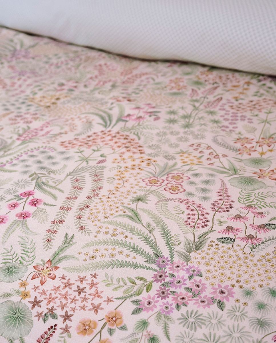 Conjunto de Capa de Edredão de Algodão Lodi Garden Multicolor-3