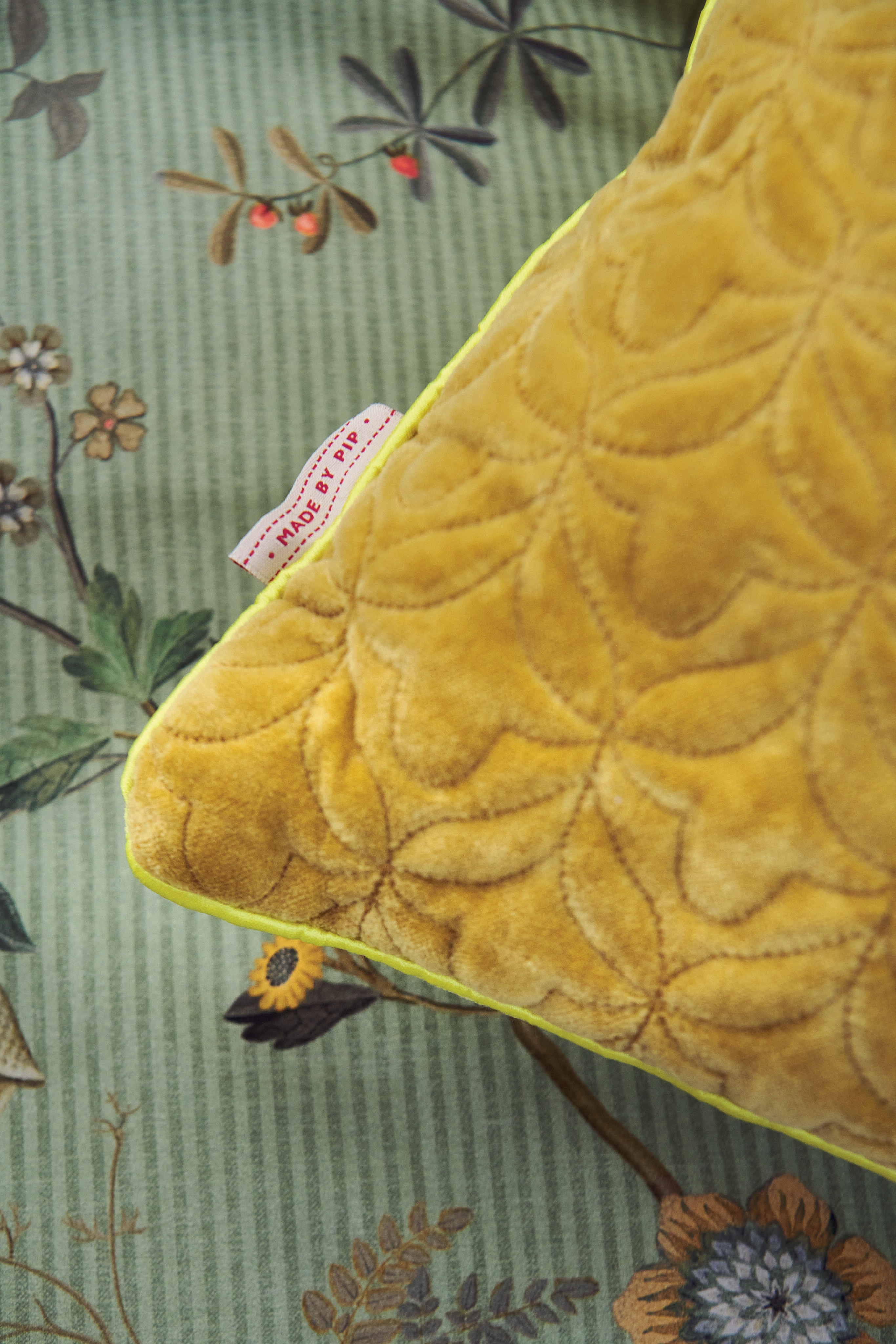 Almofada Decorativa de Algodão Dreams Amarelo-5