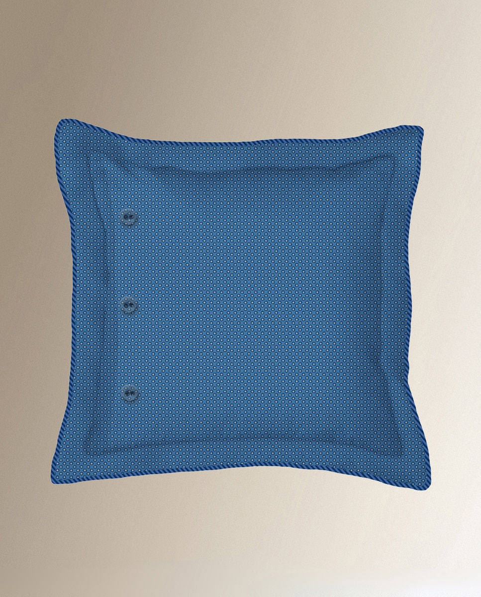 Almofada Decorativa em Algodão Sundara Wood Pip Studio Azul-2